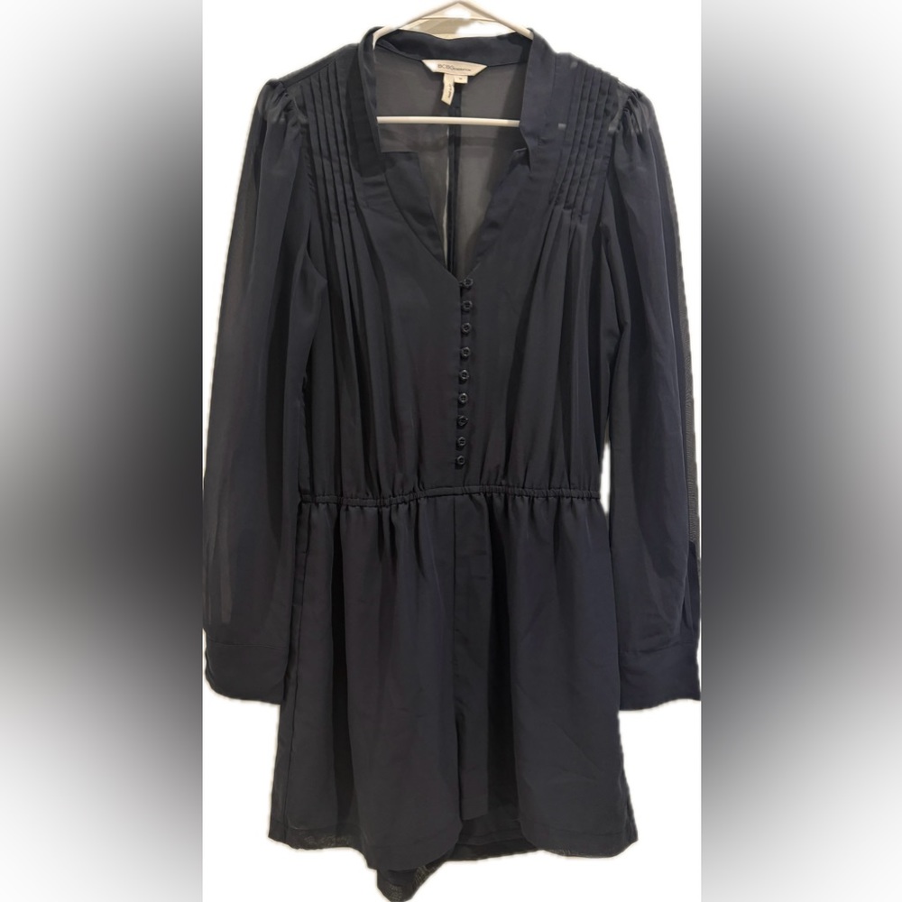 Navy Bcbg Generation Romper. Euc - image 1